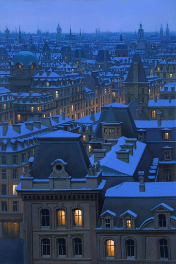 Parisian Winter, by Alexei Butirskiy