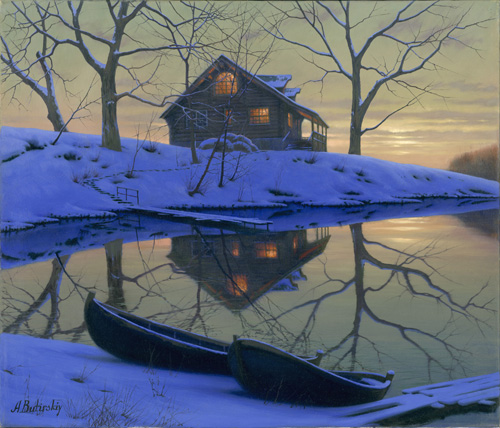 On Golden Pond, by Alexei Butirskiy