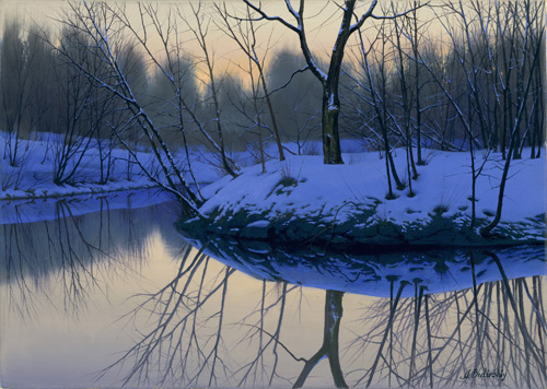 Placid Pond, by Alexei Butirskiy