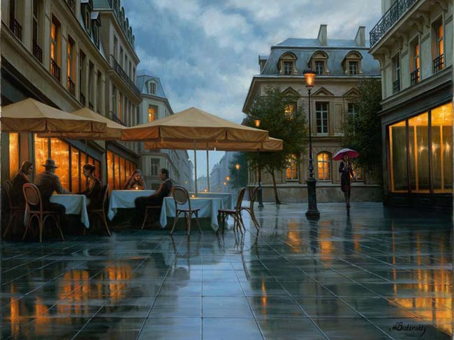 A Rainy Day, by Alexei Butirskiy
