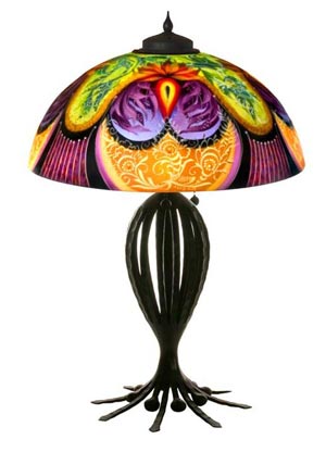 Lamp (Painting: Ibis)