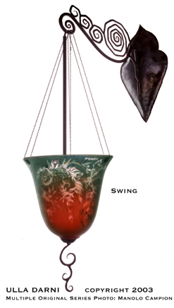 Lantern Swing, by Ulla Darni