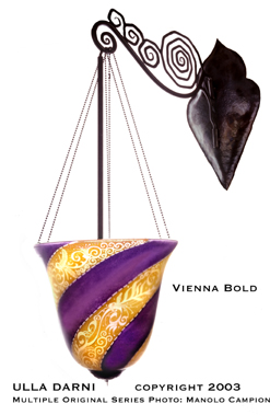 Multiple Original Lantern (Painting: Vienna Bold 2)