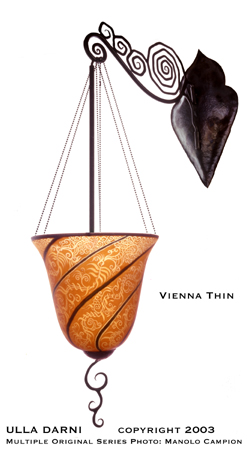 Lantern Vienna Thin, by Ulla Darni