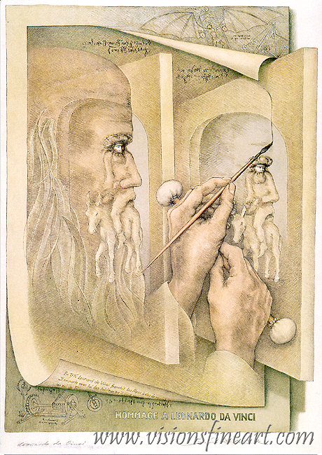 Leonardo Da Vinci, by Sandro Del-Prete