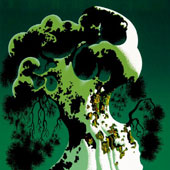 Snow Covered Bonsai, by Eyvind Earle