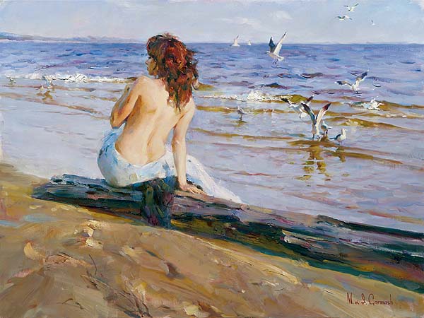 Beauty on the Shore, by Michael & Inessa Garmash