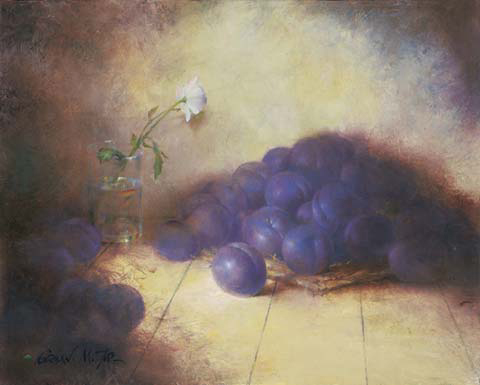 Still Life With Plums, by Michael Gorban