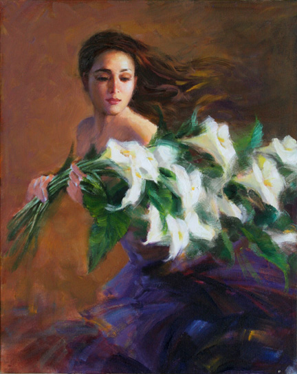 Lilies, by Jia Lu