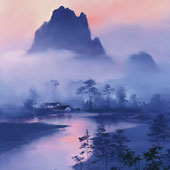 Li River Morning, by H Leung