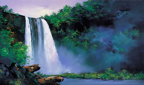 Wailua Falls, by Thomas Leung