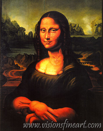 Mona Lisa's Chair, by Octavio Ocampo