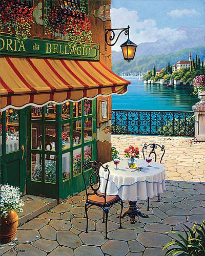 Belagio Cafe, by Bob Pejman