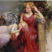 A Mother's Love, by Pino Daeni
