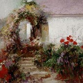 Colorful Archway, by Pino Daeni