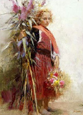 Flower Child, by Pino Daeni