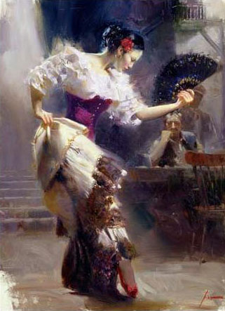 The Dancer, by Pino Daeni
