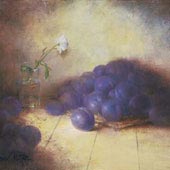 Still Life with Plums, by Michael Gorban
